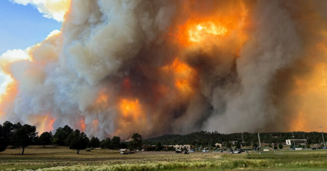New Mexico Wildfires Force Village of Ruidoso to Evacuate