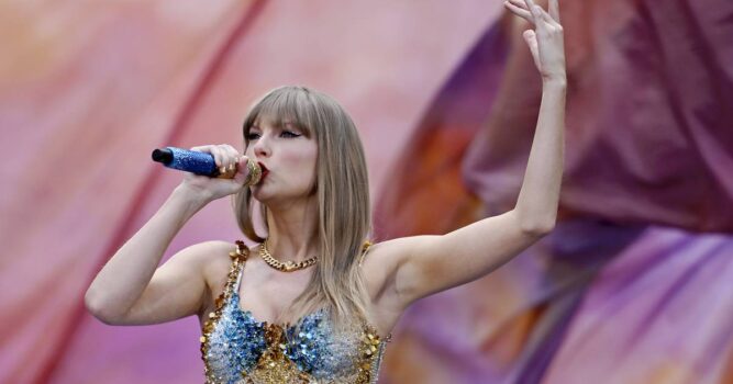 Norton, Tubridy, O’Driscoll, Huberman and Sexton among celebrity fans at Taylor Swift’s Aviva concert – The Irish Times