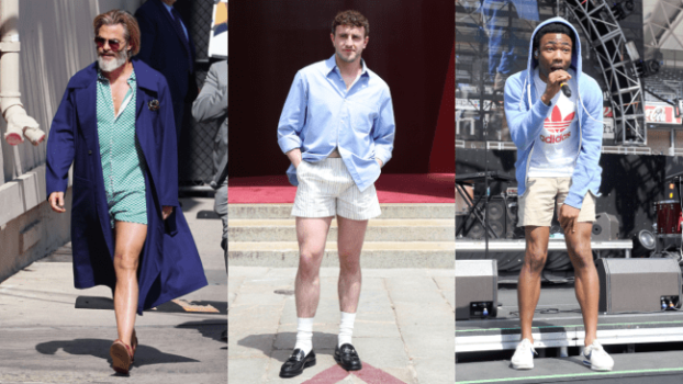 Celebrity Men in Short Shorts Prove it’s Time to Show Some Thigh