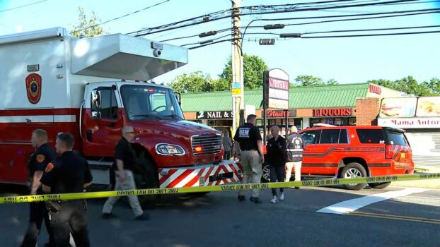 Minivan slams into a Long Island nail salon, killing 4 and injuring 9, fire official says