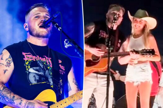 Zach Bryan brings out 'Hawk Tuah' girl to sing 'Revival' at Nashville concert