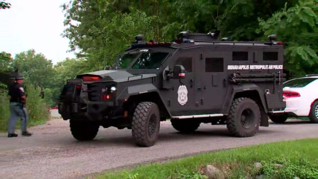 State police search Logansport compound