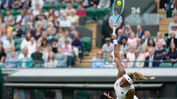 Coco Gauff advances at Wimbledon. Naomi Osaka loses in second round.