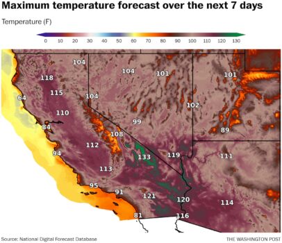 These 5 maps show why the California heat wave is so brutal
