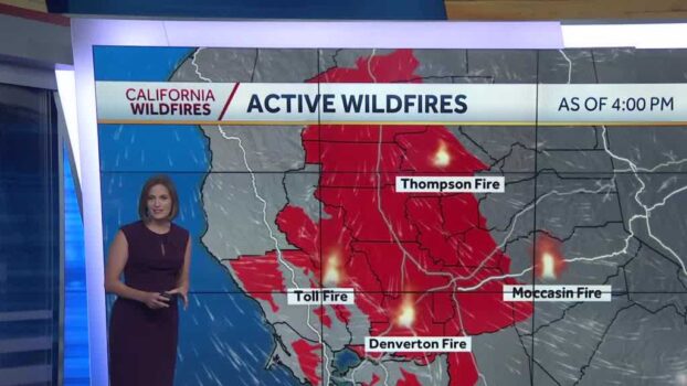 Northern California heat wave July 2 forecast and fire updates