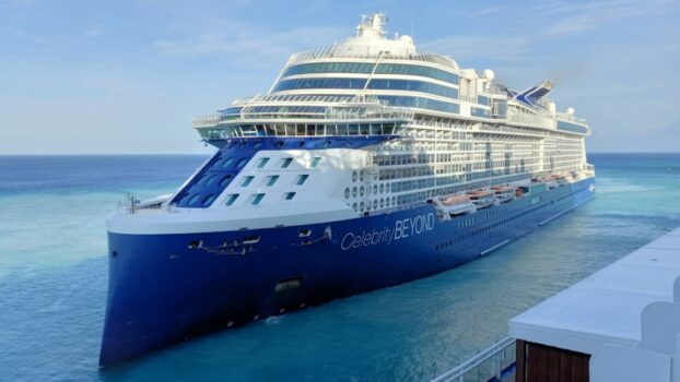 Celebrity Beyond Cruise Ship in Aruba