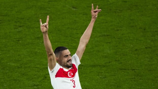 UEFA investigates Turkey player Merih Demiral for celebrating a goal with a nationalist gesture