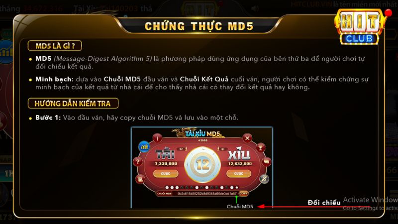 Tài Xỉu MD5 là gì?